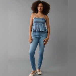 NWT AE Next Level Curvy Super High-Waisted Jegging